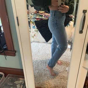 Madewell mom jean